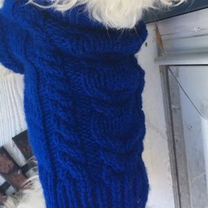 handmade dog sweater